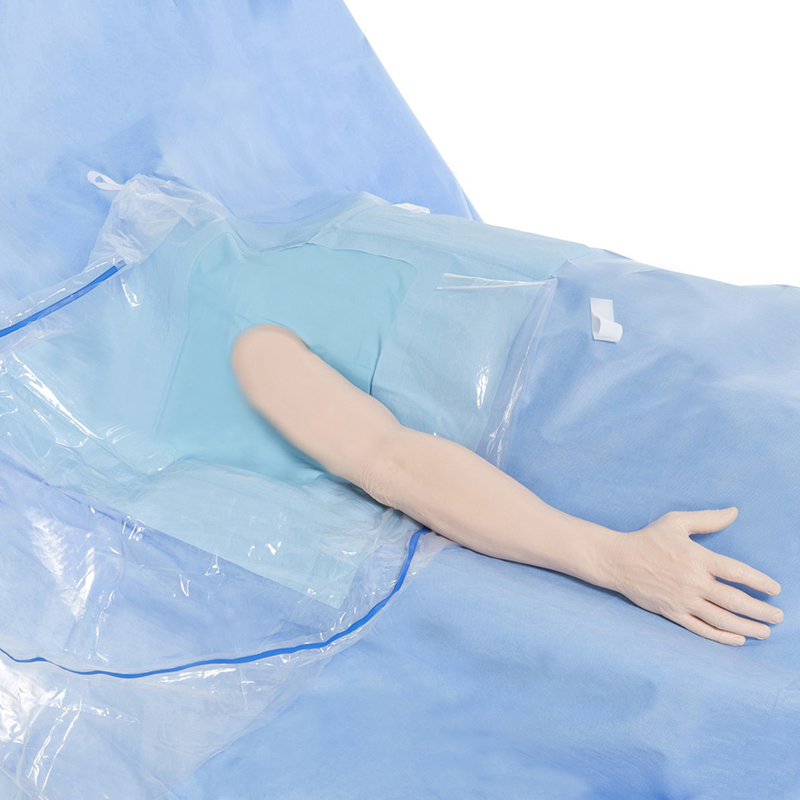 Disposable Fenestrated Non-Woven Surgical Drape