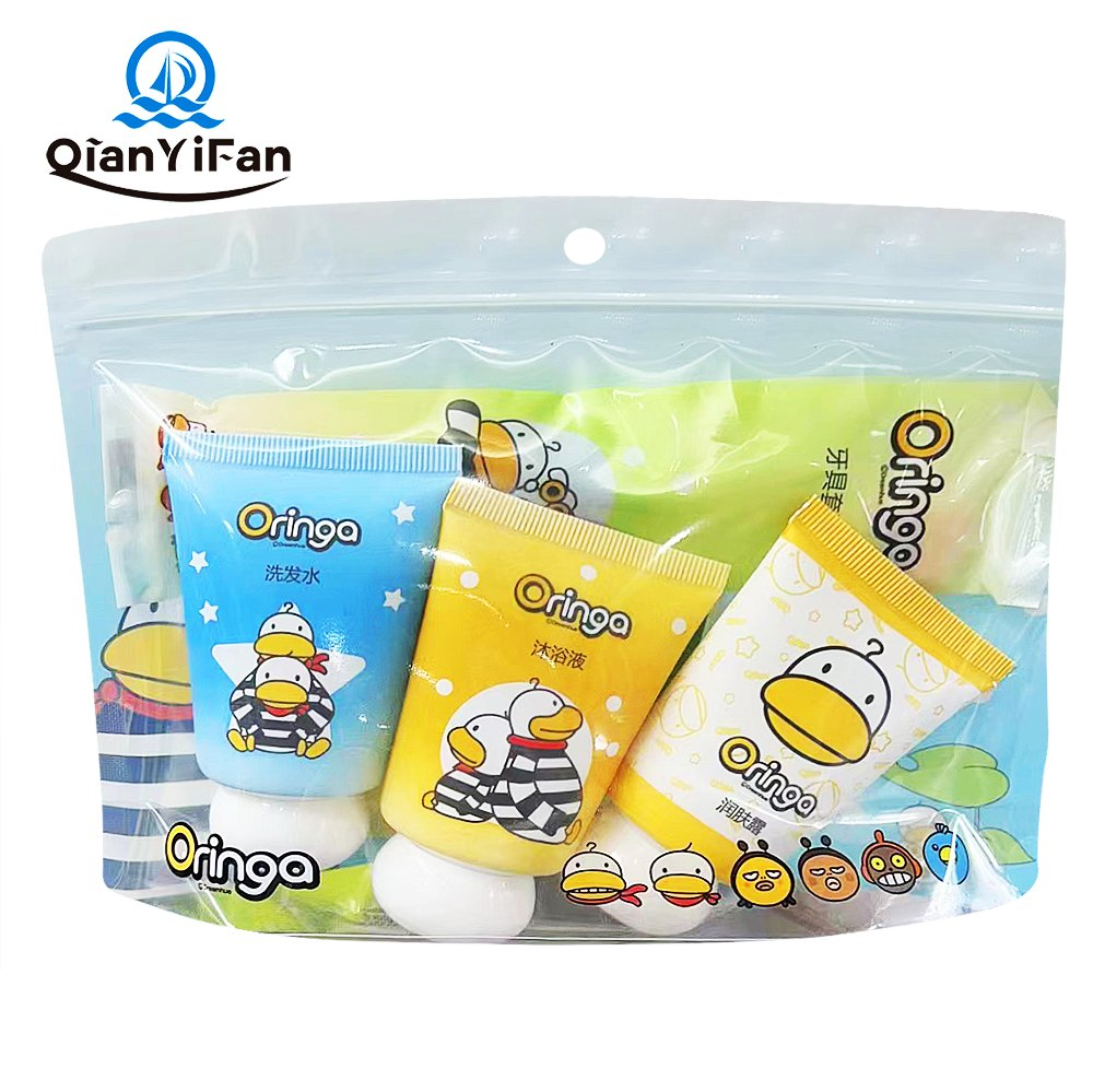 Oringa Brand's Duck Children's Toiletries Set, Portable Dental Kit, and Bath Product