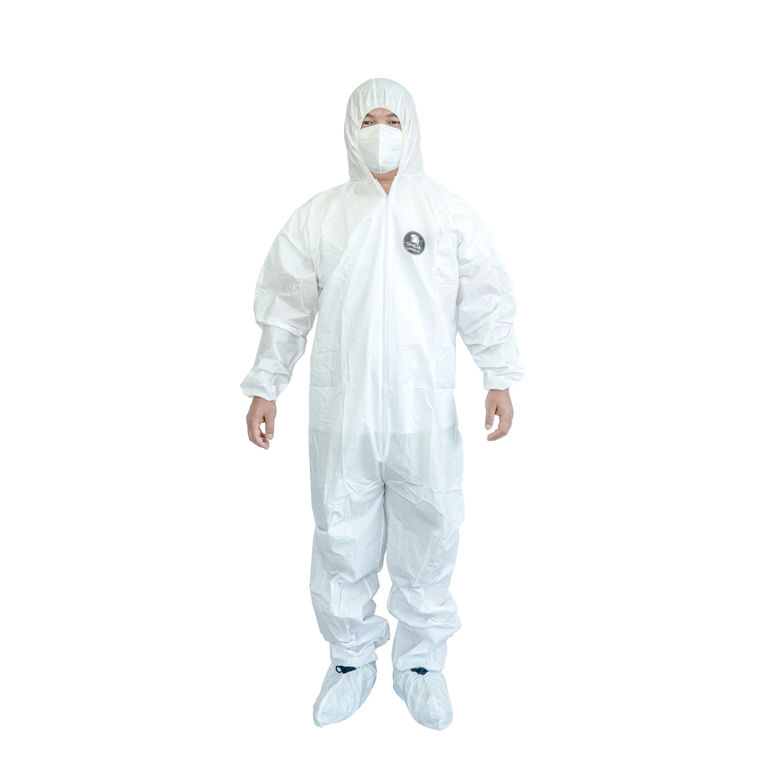 CE Certified Liquid Resistant Protective Clothing Disposable Coverall Industry Safety Clothing Chemical Protective Suit