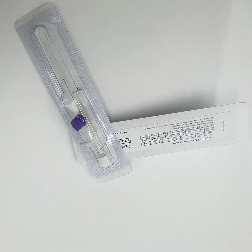 Premium Lightweight Disposable IV Cannula Box - 22g Pack