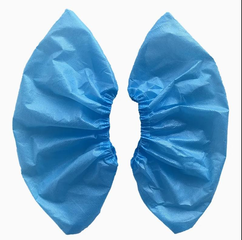 Protective Surgical/Medical/Waterproof/Clear Plastic/PE/Poly/CPE/Nonwoven Disposable PP Shoe Cover for Hospital/Lab/Food Processing Industry Service