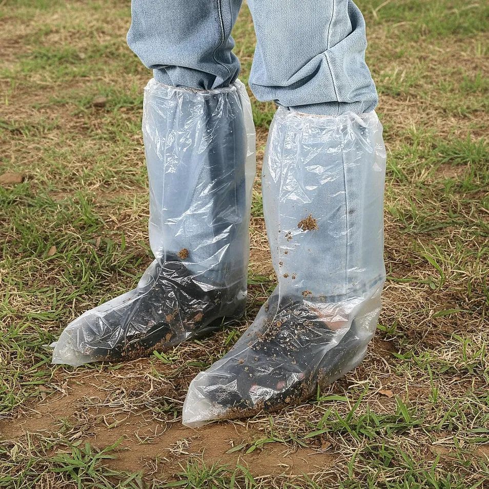 Disposable PE Boot Cover Detail