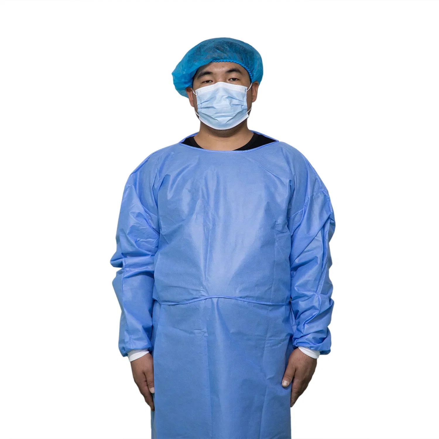 Disposable Isolation Gown Non Woven Gowns Waterproof PP+PE Isolation Gowns