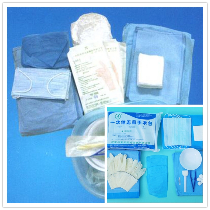 Disposable Coronary Angiography Pack Steriled Customized