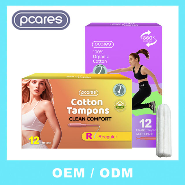 Organic Cotton Tampons - 100% Pure Hygiene Products for Women