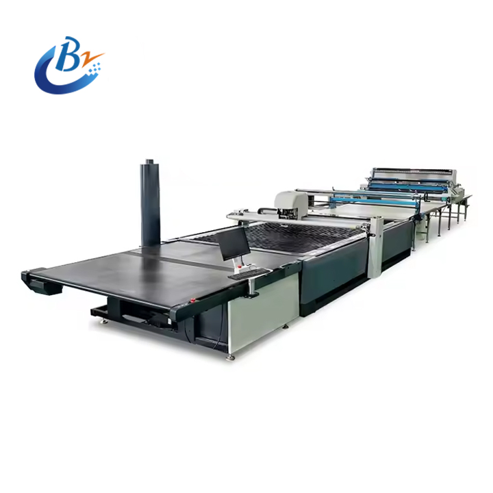 High-Output Automatic Multi-Layer Soft Material Cloth Cutting Machine High-Sales Product