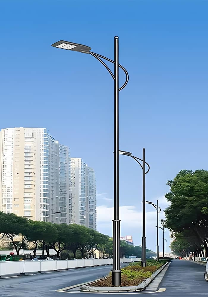 Hot Sell Zero Carbon Intelligent LED Outdoor Solar Street Light for Parking Lots