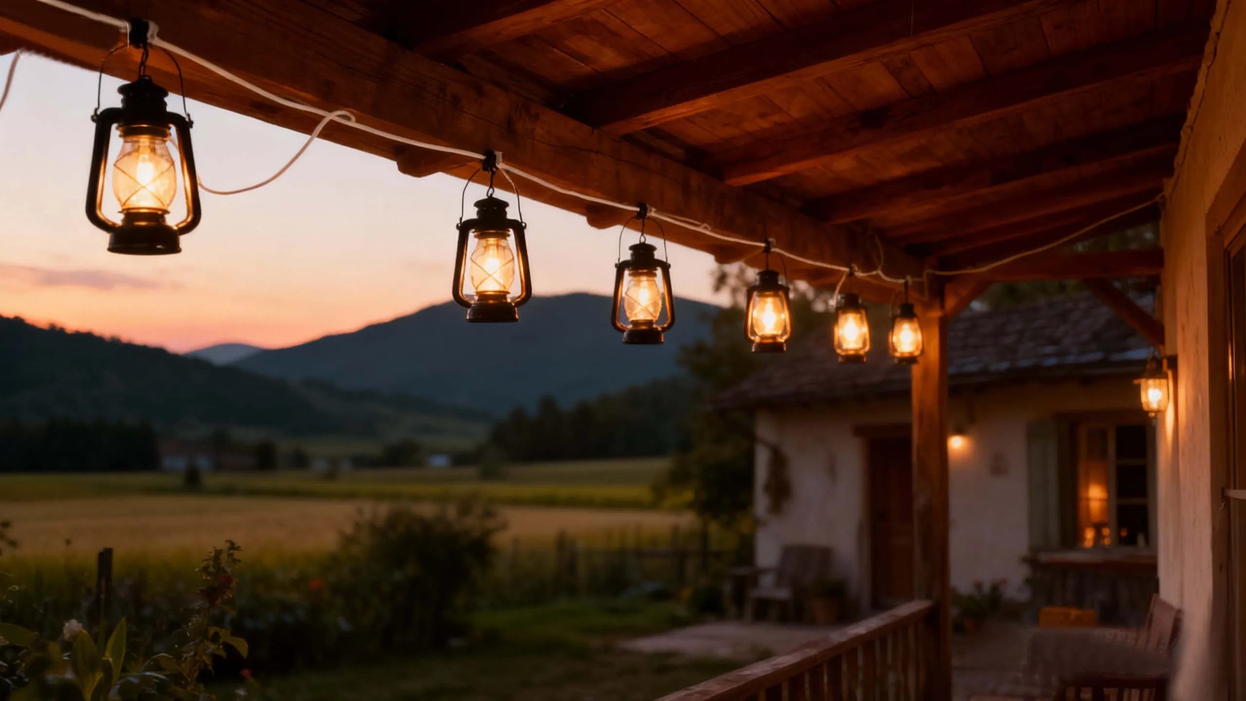 Solar Panel Festoon String Light for Outdoor Indoor Decoration