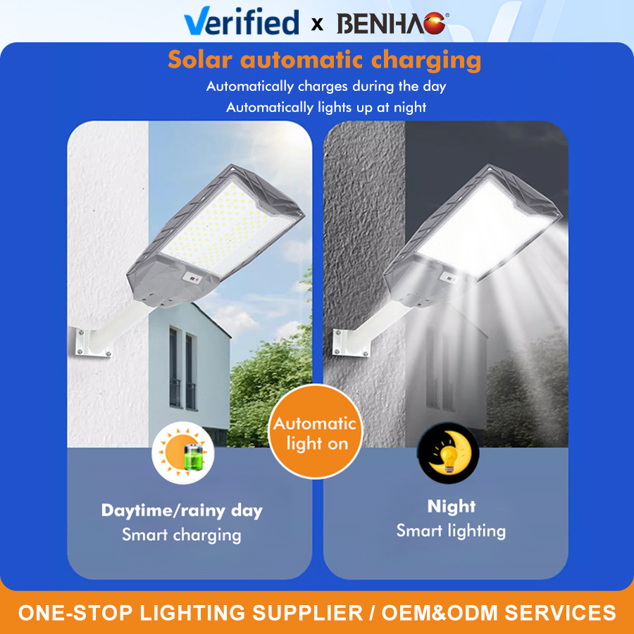 Hurricane Proof Solar LED Street Light 300W Wind Resistance 50m/S for Coastal Area Highway