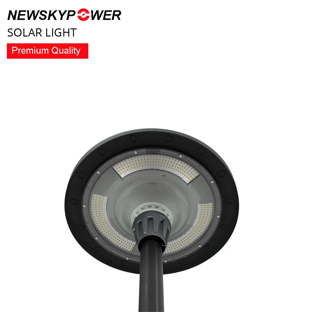 CE Modern Outdoor Mj-Ew800 UFO LED Solar Street Light for Garden Plaza Pathway Parking Lot