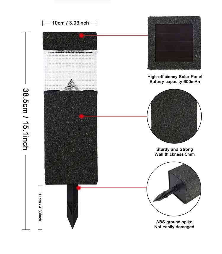 Solar Garden Light View 2