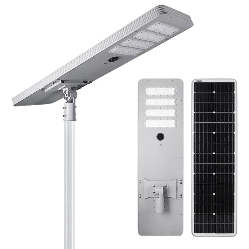 Integrated All in One Solar Light for Enhancing Security in Outdoor Areas