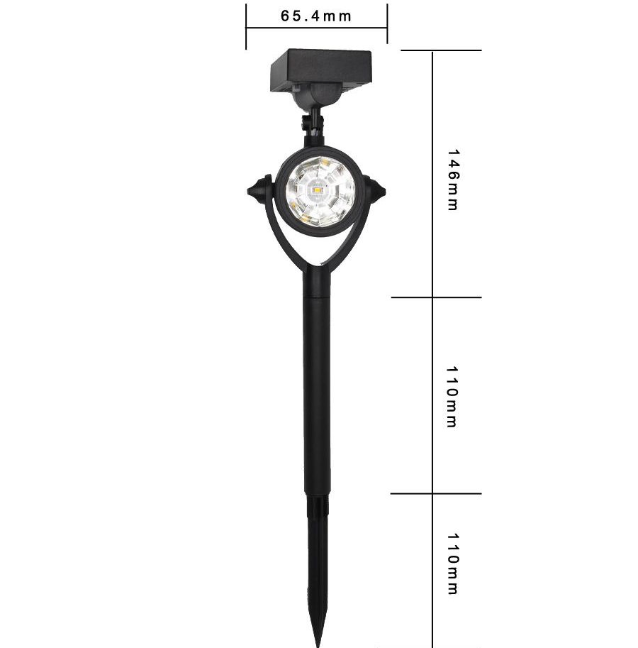 LED Outdoor Solar Decorative Light Yard Path Garden House Solar Spot Light