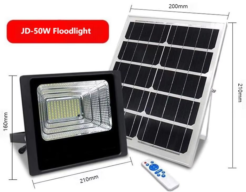 Weatherproof LED Solar Floodlight for Outdoor Garden Use