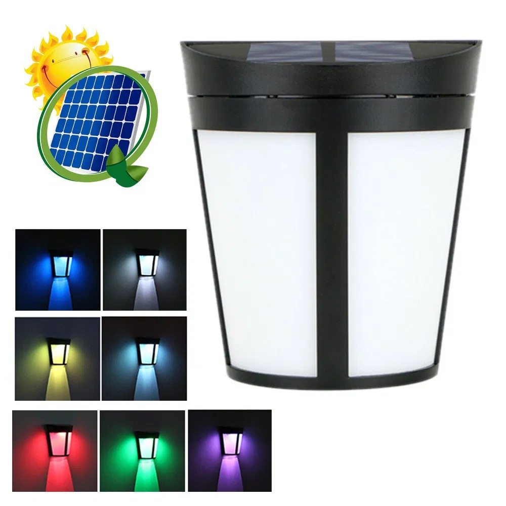 Solar Wall Light Details