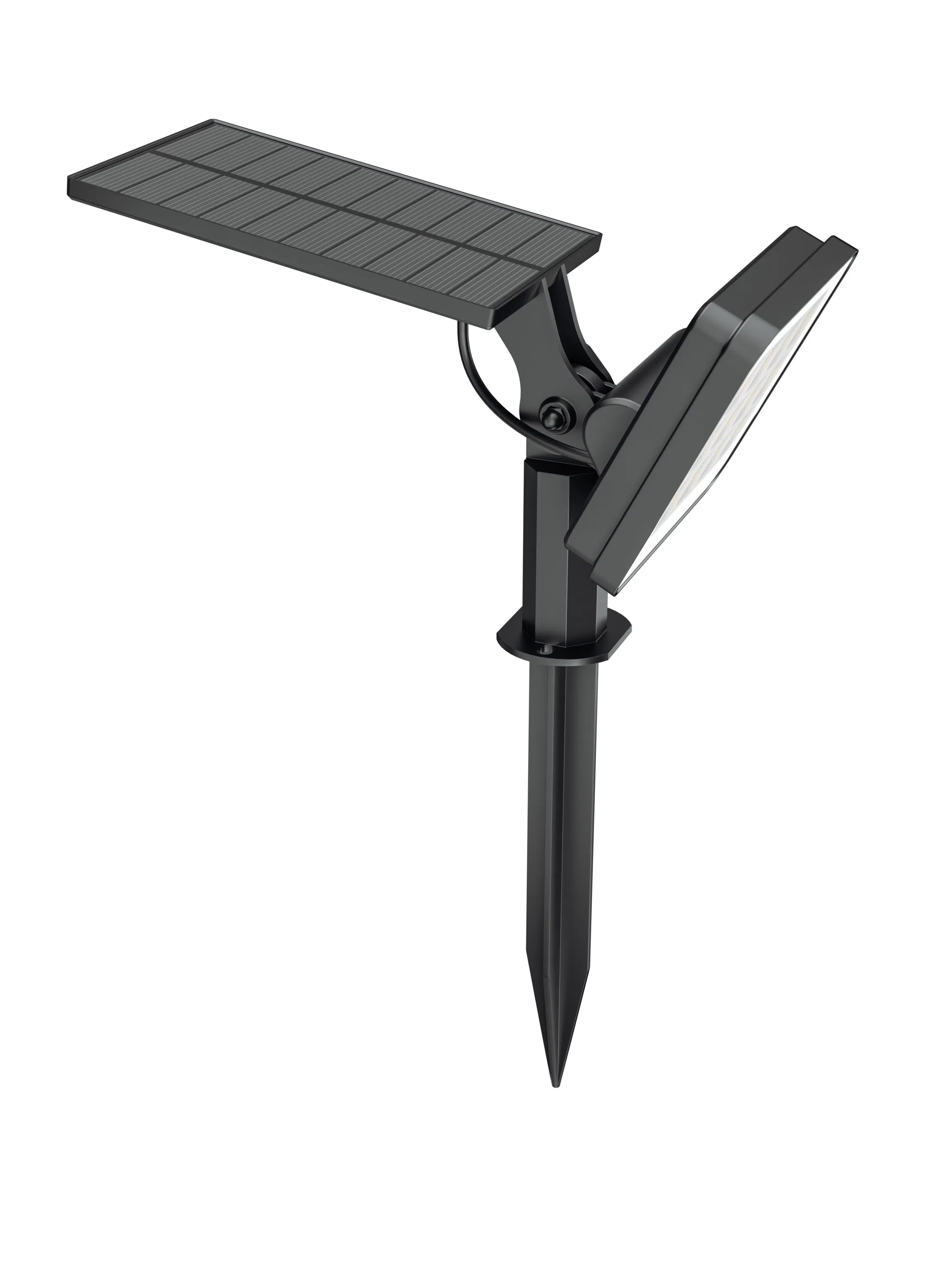 Adjustable Solar Panel Garden Wall Lamp Outdoor LED Spotlight
