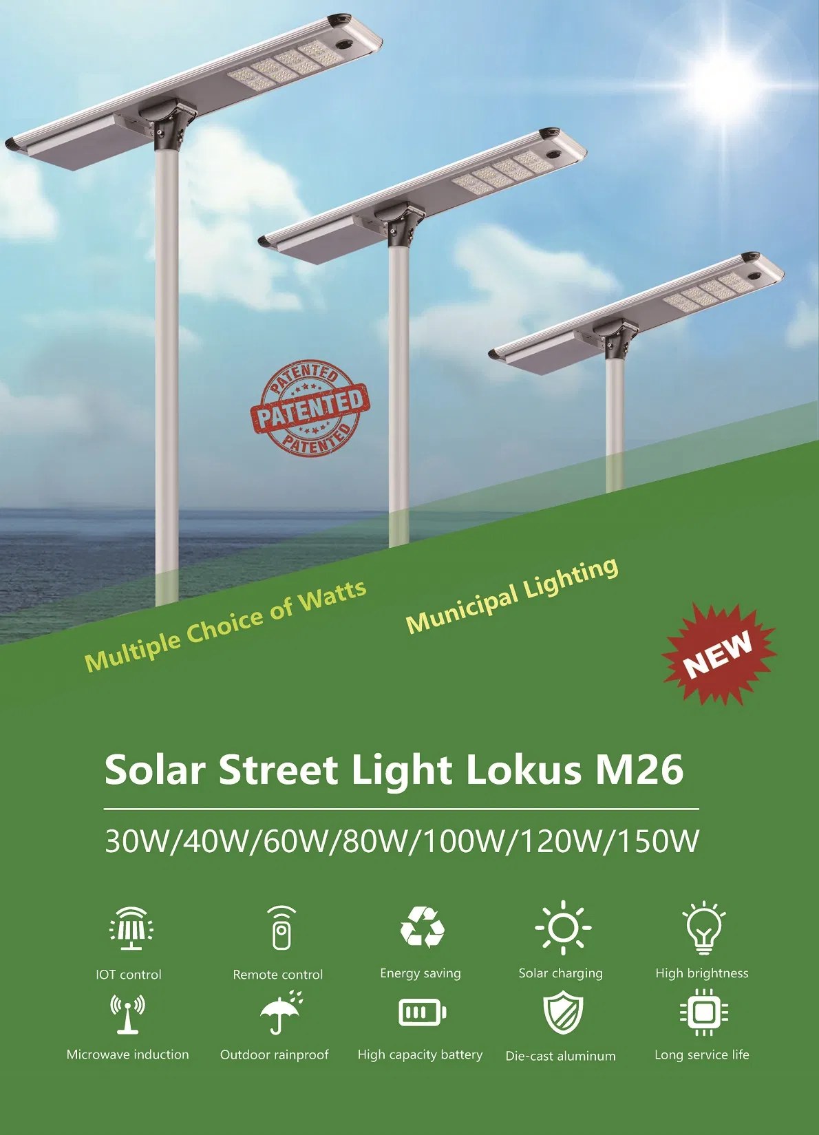 Solar Street Light M26