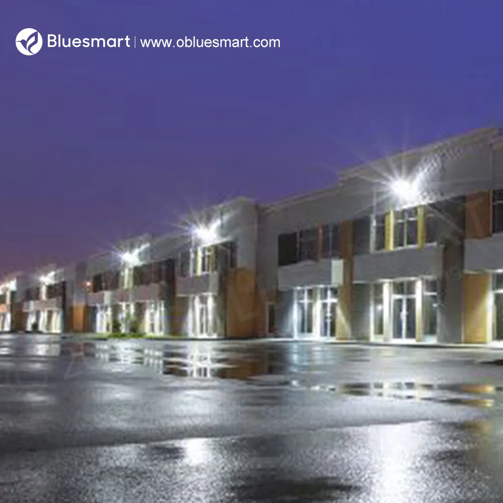 Bluesmart IP65 4000K Solar Outdoor LED Flood Street Light