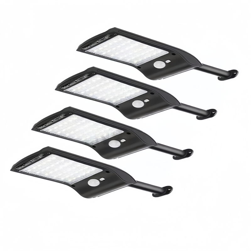 Solar Lights Outdoor Waterproof Solar Street Lamp with Motion Sensor Security Floodlight Outdoor Lighting for Yard Driveway Farm