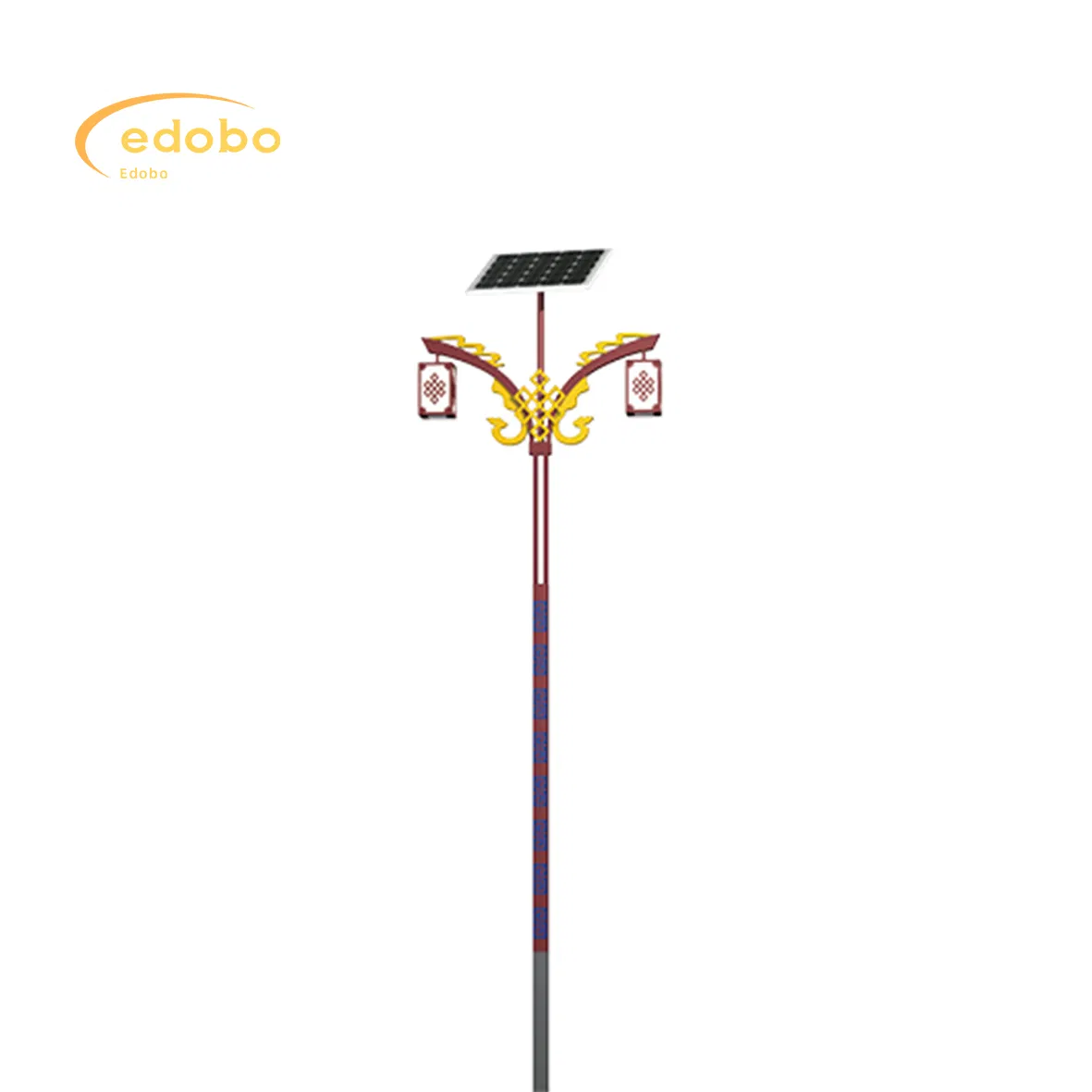 New Product IP66 Garden Lamp 200lm/W All in One Solar Power Street Light for Parking Lot