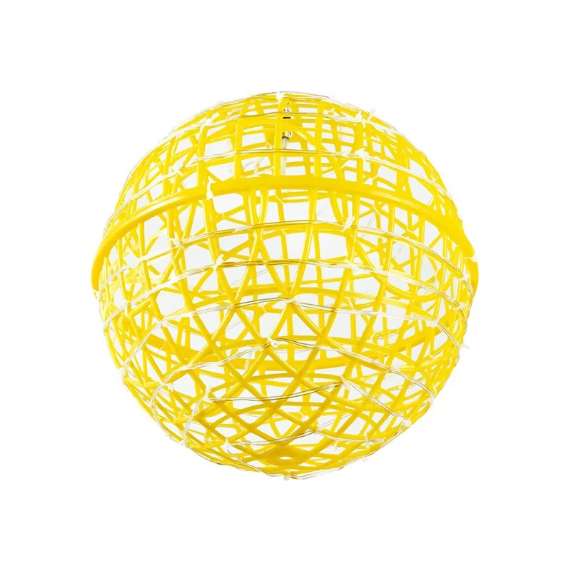 Outdoor Waterproof Solar LED Rattan Ball String Lights for Gardens