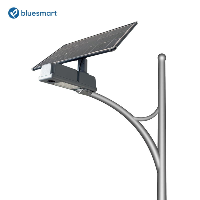 60W RoHS Certification Outdoor 9000lm Solar Powered LED Street Light for Remote Area