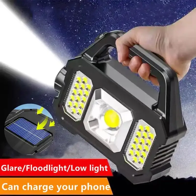 Solar LED Flashlight View 5