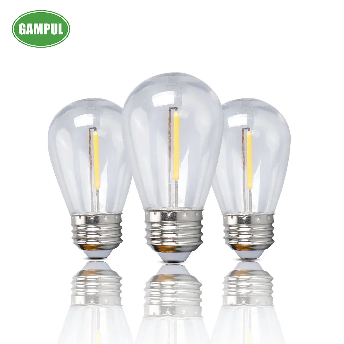 Hot Sale S14 Bulbs LED Solar Power String Light Outdoor Garden for Christmas Decoration