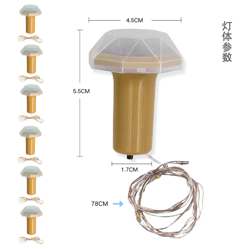 Solar Copper Wire Decoration LED String Light Wine Bottle Lights for Party Wedding Christmas