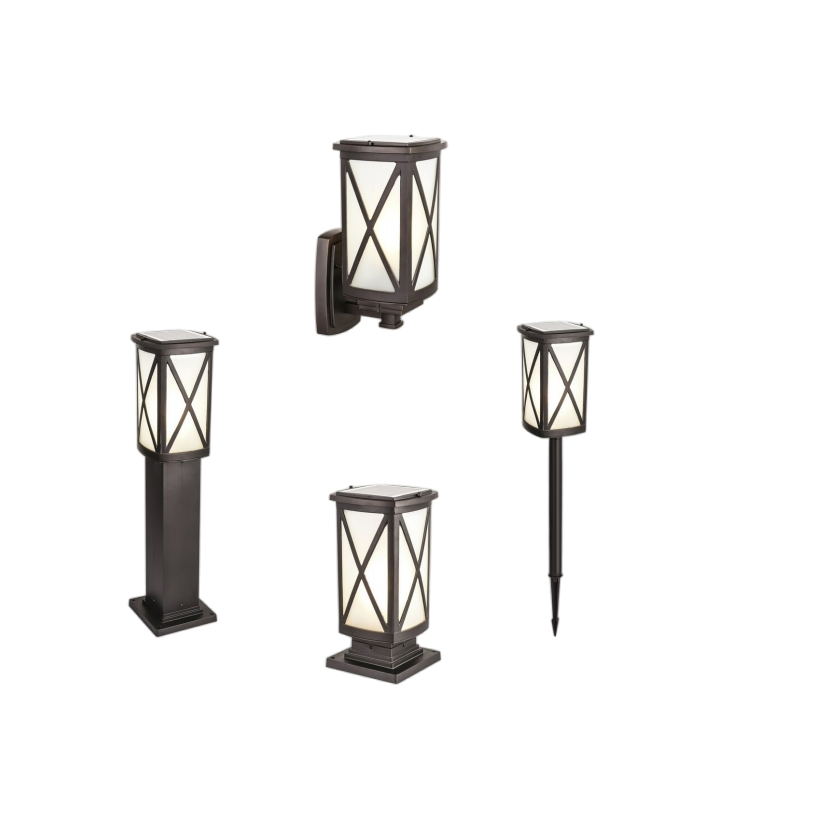 Solar LED Ground-Mounted Seven-Color Lawn Garden Light