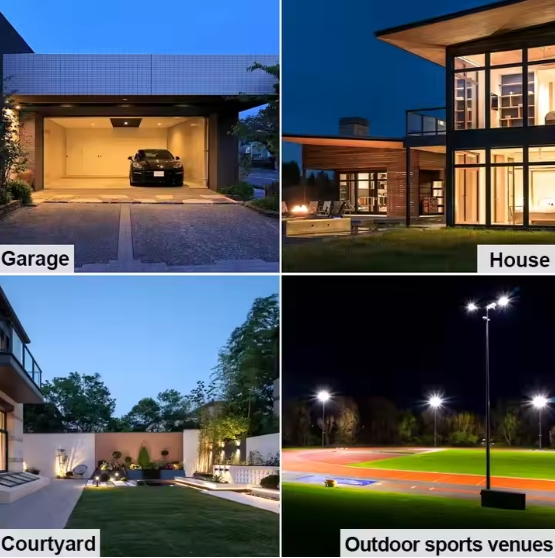 Premium Outdoor IP65 Solar Spotlight with Automatic Charging