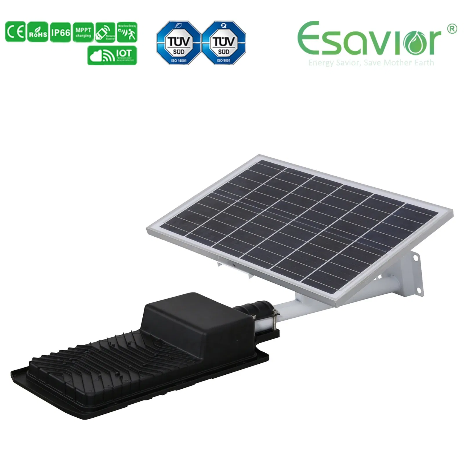 All in Two Separated Solar LED Lamp/Garden/Flood/Outdoor Light for Rural Lighting with 3 Years