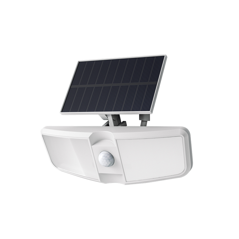 Solar Powered Wall Lamp Decorative Garden Light 140-Triggered Times PIR Sensor Mode