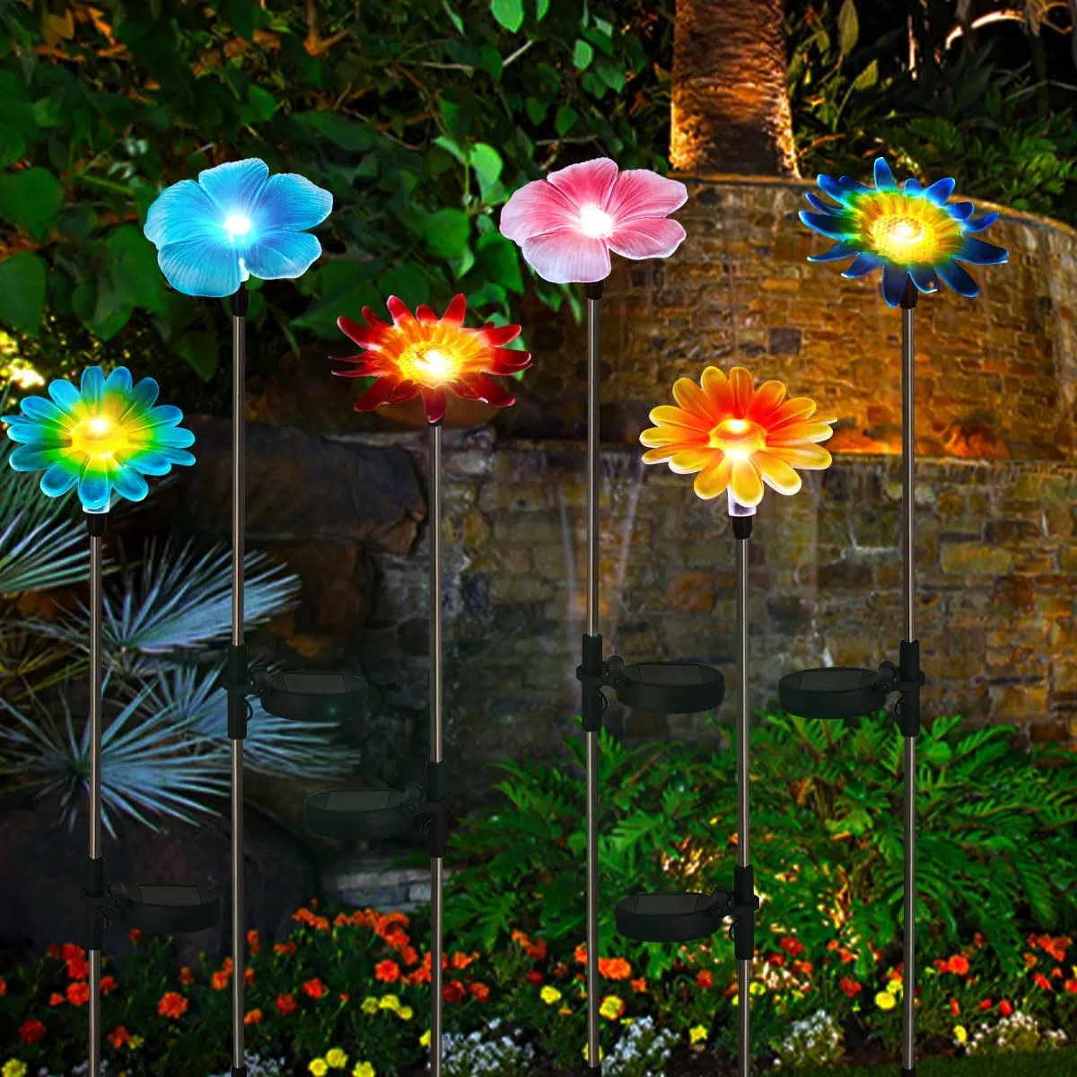 Waterproof Flower Decorative Lights for Garden Decoration Solar