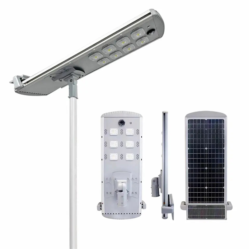 Integrated All in One Solar Light for Enhancing Security in Outdoor Areas