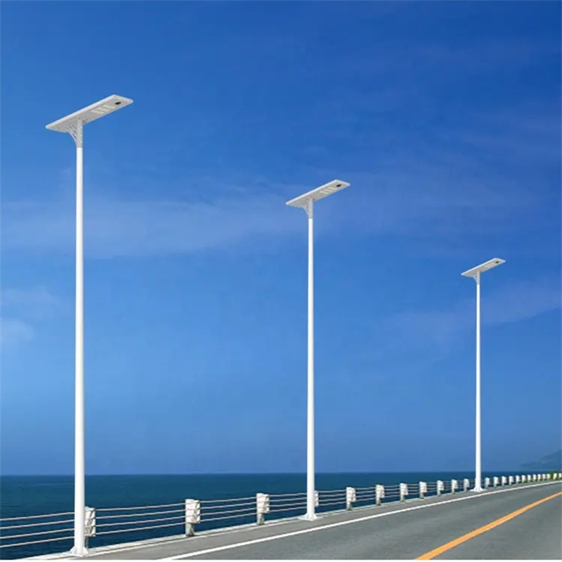 Integrated All in One Solar Light for Enhancing Security in Outdoor Areas