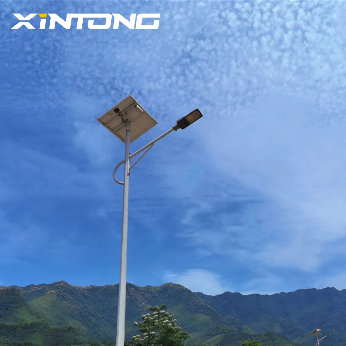 Solar Street Lights Outdoor Solar Lamp with 3 Light Mode Waterproof Motion Sensor Security Lighting