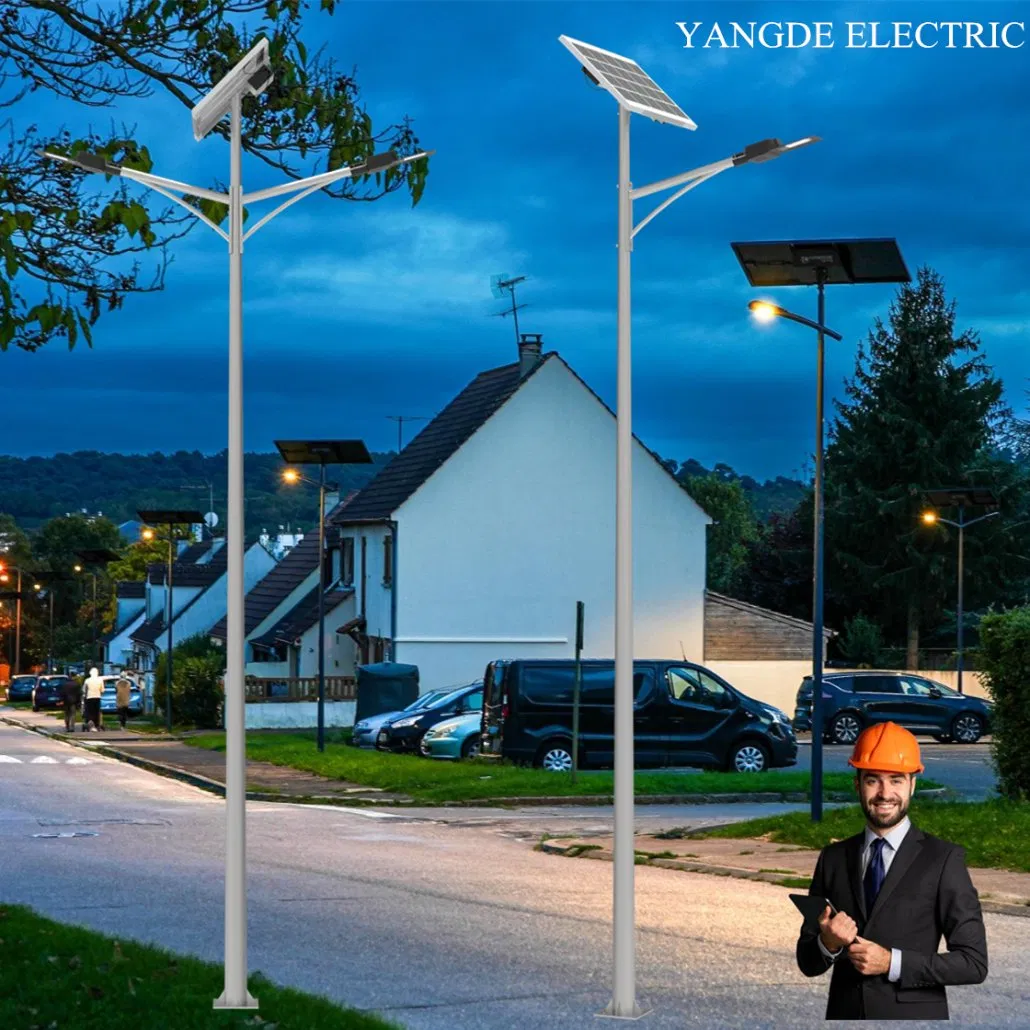 20-120W Integrated All-in-One Lamparas-Solares Wind Solar LED Power-System Decorative/Landscape/Garden/Street Light with Smart-Pole
