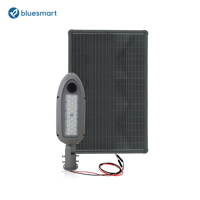 Bluesmart IP65 4000K Solar Outdoor LED Flood Street Light