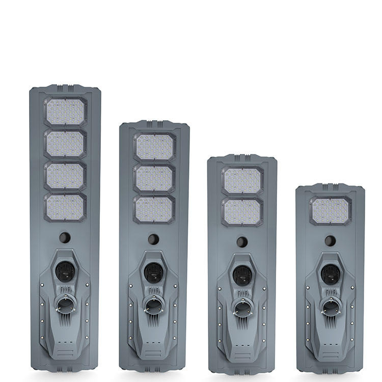 Solar Street Outdoor Light with CCTV Security IP Camera Wireless