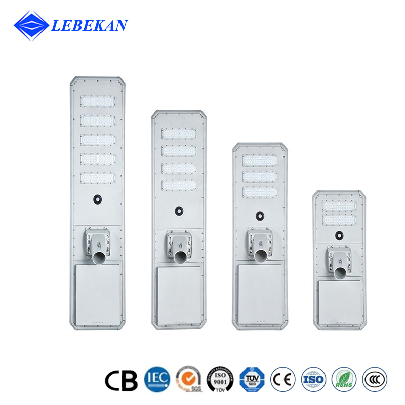 Angle Adjustable Battery Operate 60W 80W LED Street Solar Powered Spotlight Outdoor