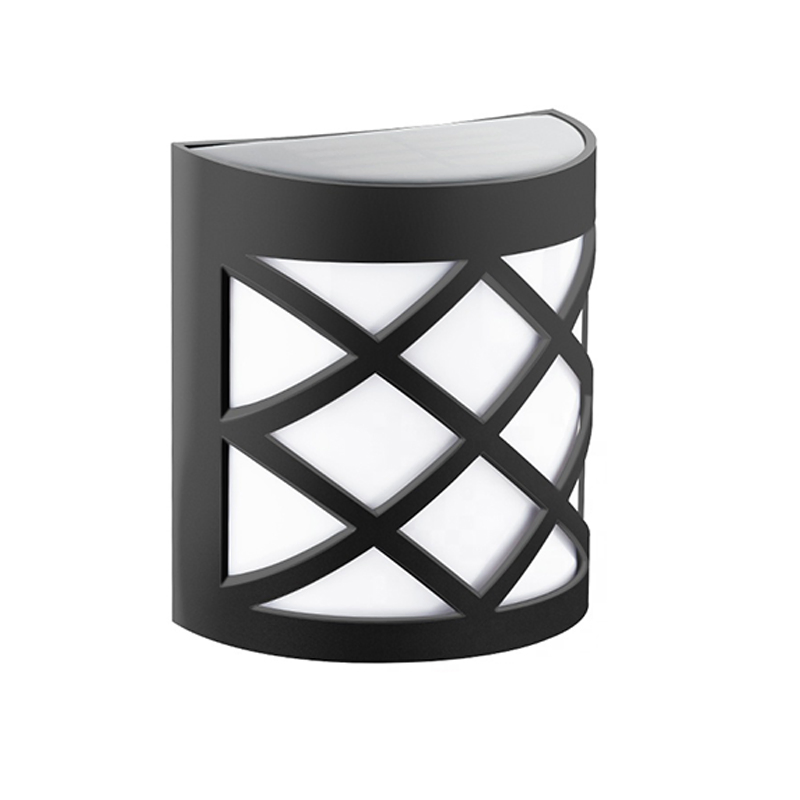 Brightenlux Hot Sales Night Lights Wall Solar Outdoor Fence Post Lights LED Wall Light for Garden