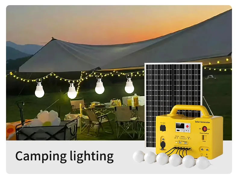 Portable Solar Light System