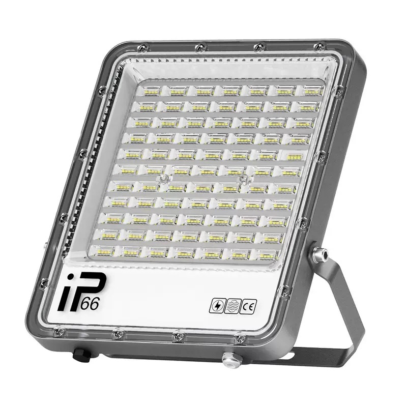 IP65 Explosion Proof 50W 100W 200W 300W 400W 500W Portable 5 LED Solar Street Flood Light with Remote Control for Outdoor/Street/ Garden Use