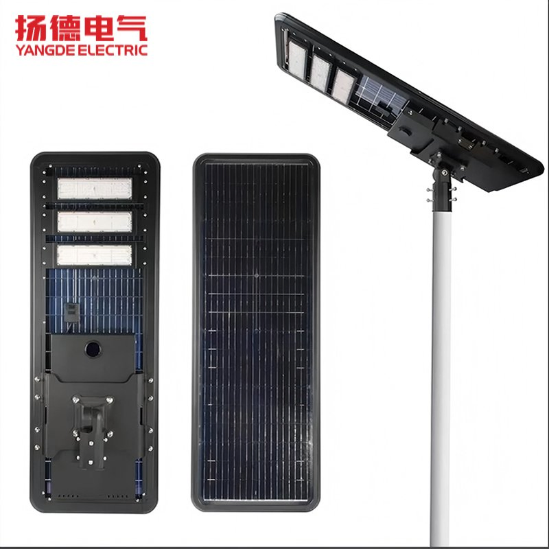 Over27 Years Factory Outdoor IP66 30W 50W 60W 80W Integrated Solar LED Street Light with Motion Sensor