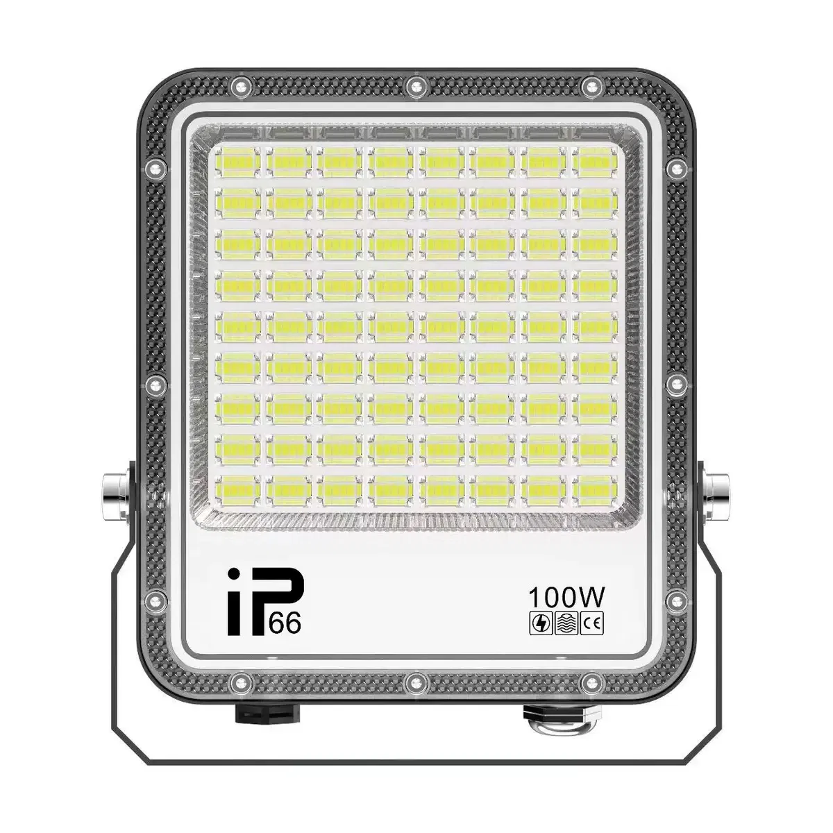IP65 Explosion Proof 50W 100W 200W 300W 400W 500W Portable 5 LED Solar Street Flood Light with Remote Control for Outdoor/Street/ Garden Use