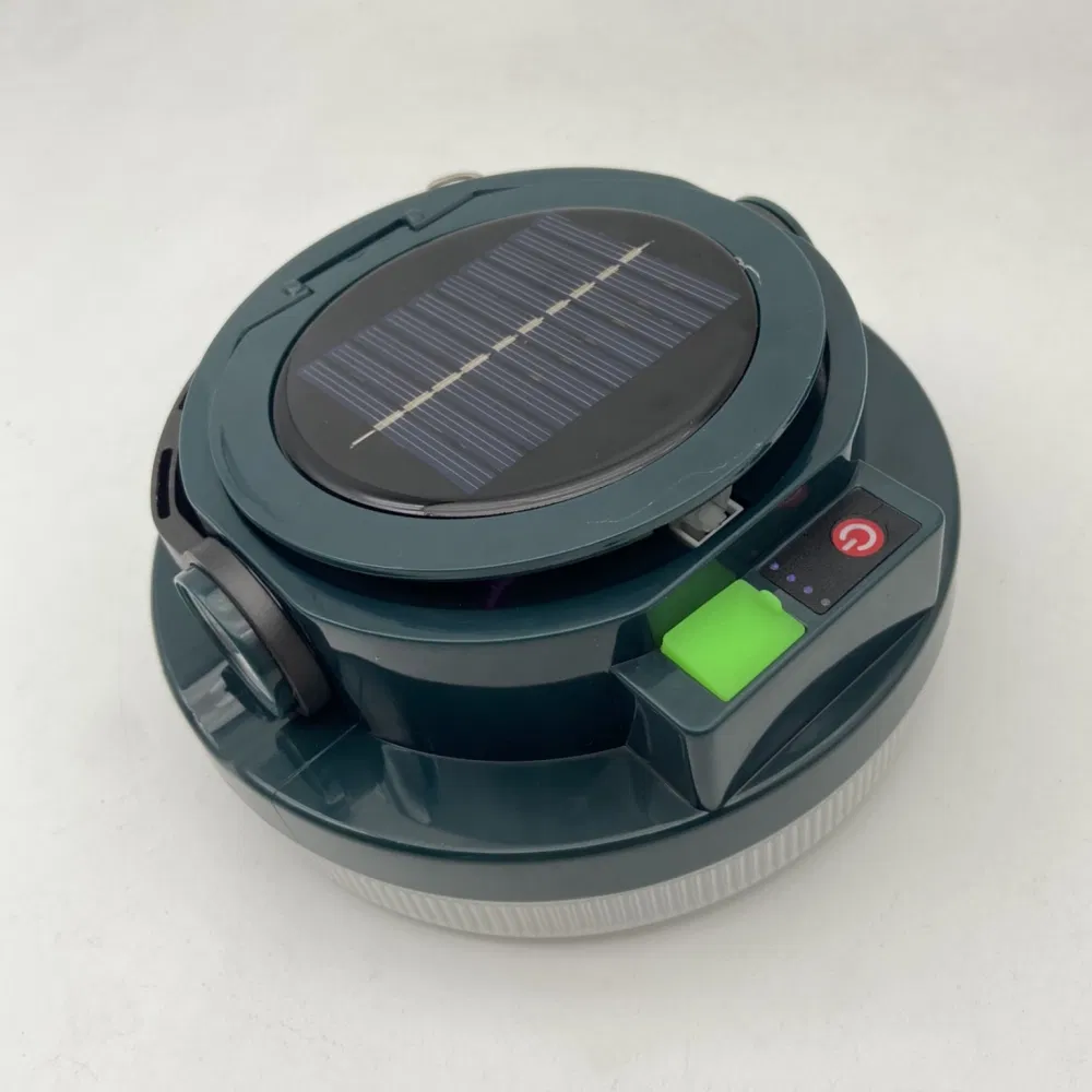 Rechargeable Outdoor Light Super Bright Flashlight Long Battery Life LED Solar Portable Camping Light