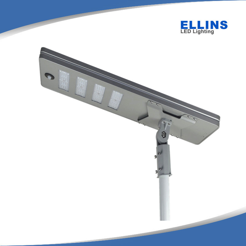 Motion Sensor All-in-One LED Solar Street Light for Pathway/Coast Areas/Parking Lot 30W/40W/50W/60W/80W/100W/120W