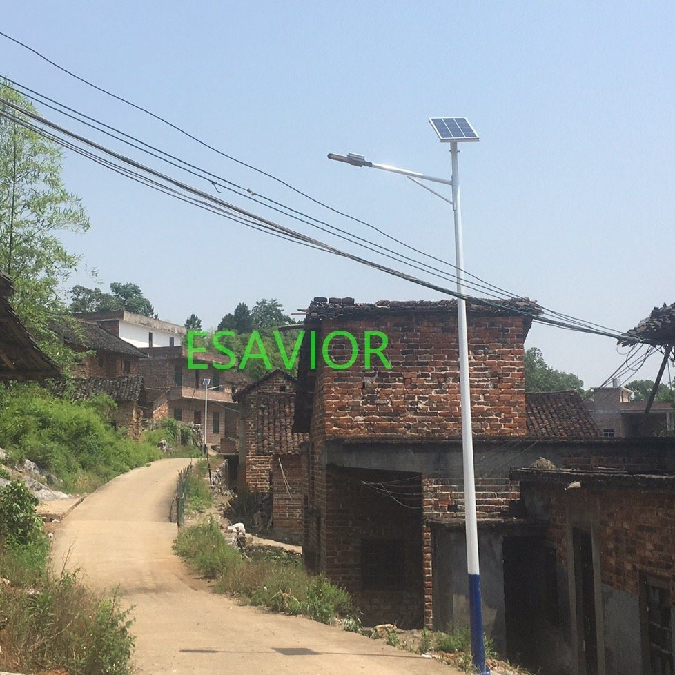 2000 Lumen All in Two Solar Street Light for Yard/Garden/Street/Parking