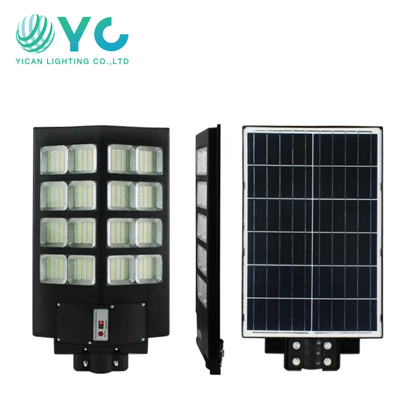 Wholesale Price Best Outdoor 800W 1200W Road Wall Home Portable Integrated Garden Solar Light Lawn Products Garden LED Flood Solar Power Street Light